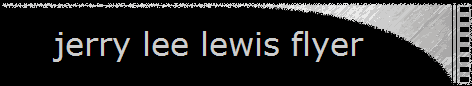 jerry lee lewis flyer     